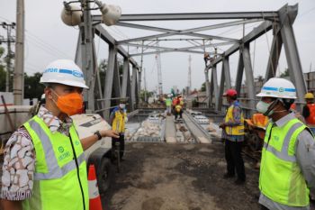 Ganjar cek percepatan perbaikan Jembatan Rembun