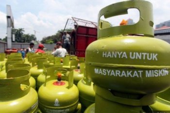 Kuota gas elpiji di Agam 3.445.600 tabung selama 2021