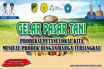Bantu promisikan hasil pertanian, Barut  gelar  Pasar Tani
