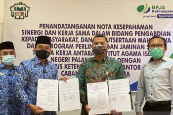 IAIN Palangka Raya dan BPJS Ketenagakerjaan kerja sama lindungi mahasiswa KKN