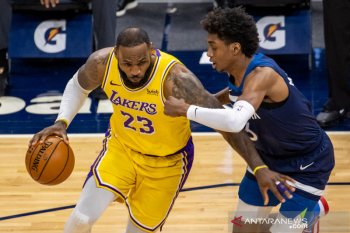 LeBron James pimpin Lakers atasi  Timberwolves
