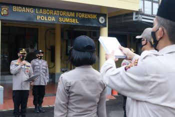 Personel Polda Sumsel disumpah jauhi narkoba