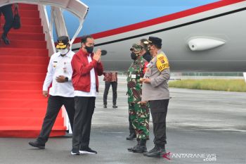 Kapolda Kalsel: Alhamdulilah kunjungan presiden berjalan lancar