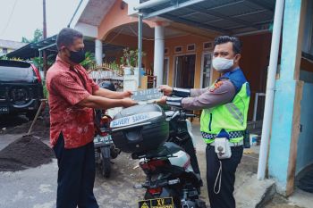 Polres Bitung lakukan inovasi layanan "Samsat Delivery"