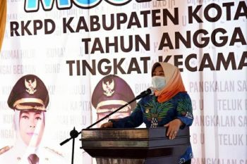 Bidang Infrastruktur masih dominasi usulan di Kumai