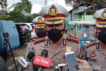 Polisi: banjir rendam 40 ruas jalan wilayah Jakarta