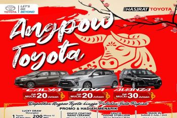Dapatkan Toyota Impian dengan DP 20 Jutaan dan raih hadiah Lucky Draw 1 unit All New Voxy &amp; 200 Iphone 12 mini