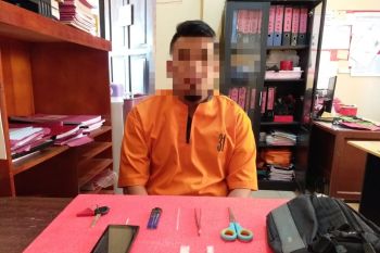 Miliki sabu, satpam di Inhil diamankan polisi