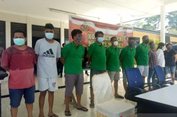 Polres Mimika ringkus dua pria hendak bertransaksi narkoba