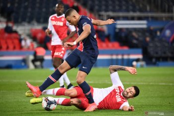 PSG ditundukkan Monaco 0-2