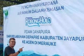 PDAM Jayapura pasok air kemasan ke Merauke