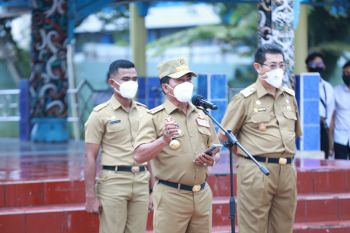 Jadi Pembina Apel Perdana, Gubernur Ingatkan Kedisiplinan ASN