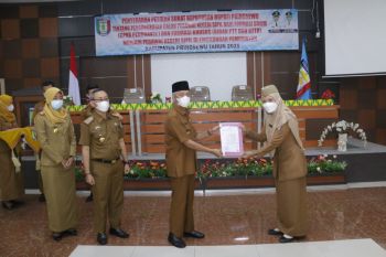 17 CPNS Pemkab Pringsewu terima SK PNS