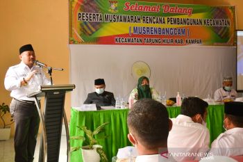 Buka Musrenbang, Bupati Kampar : Jangan bosan usulkan pembangunan