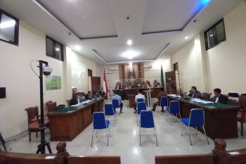 Politisi NasDem beri keterangan sebagai saksi pada sidang mantan Bupati Lampung Tengah