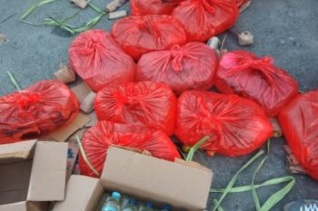 Polres Sangihe amankan ratusan liter miras dan Sianida