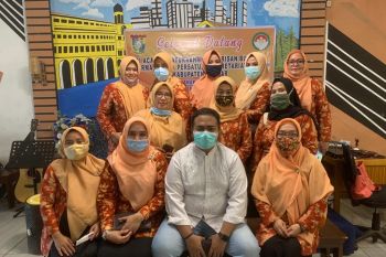 DWP Setkab Kampar sosialisasi vaksinasi COVID-19