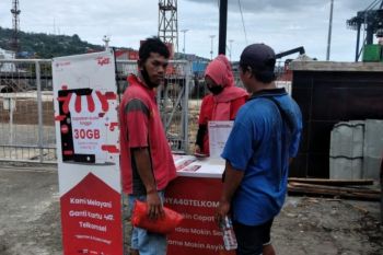 Telkomsel Papua dorong pelanggan migrasi kartu USIM 4G