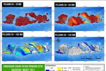 BMKG: warga NTB waspadai bencana dampak curah hujan tinggi