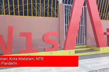 Suasana Pantai Ampenan terkini