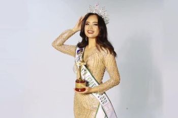 Monica Khonado asal Sulut Miss Earth Indonesia 2020