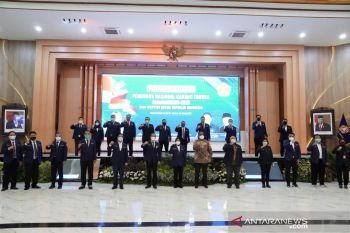 Gibran berharap  Karang Taruna jadi garda depan sosial bersama pemerintah