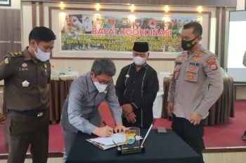 Kapolres Enrekang inisiasi pembentukan posko COVID-19 di tingkat desa