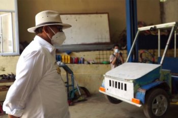 Gubernur: Mobil listrik karya siswa SMKN 4 Pandeglang perlu dikembangkan