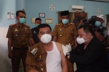 Musa Ahmad divaksinasi COVID-19