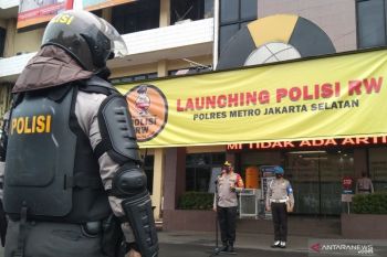 Polres Jaksel luncurkan Polisi RW untuk membantu pengendalian penyebaran COVID-19