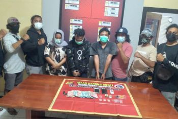 Polres Bima amankan tiga pengedar sabu