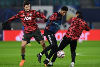 Perang mulut Maguire dan Rashford saat MU bermain imbang lawan Palace