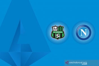 Drama 6 gol, Napoli  bermain imbang 3-3 atas Sassuolo