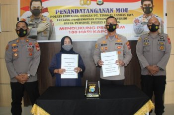 Polres Enrekang gandeng pengusaha properti bangun perumahan untuk Polri