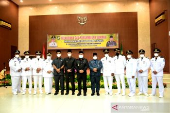 Lantik pejabat eselon, ini pesan penting Bupati Kampar