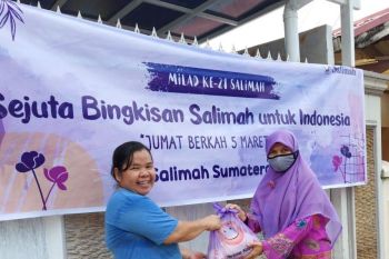 Salimah Sumbar gelar Jumat Berkah secara serentak meriahkan milad ke-21