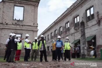 Restorasi Benteng Pendem di Ngawi capai 10 persen