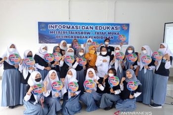 BNN Sulawesi Tenggara edukasi pelajar di Kendari dari bahaya narkoba