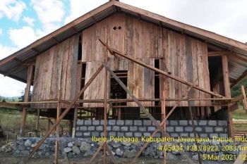 Warga antusias bantu program fisik TMMD Kodim Jayawijaya