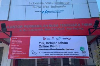 BEI NTT sebut investor saham meningkat drastis capai 8.634