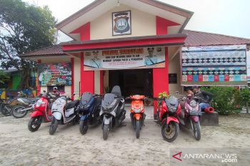 Polres Bintan amakan motor bodong di Tambelan