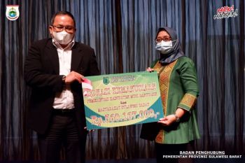 Pemprov Sulbar dapat bantuan dari Bupati Banyuasin Rp500 juta