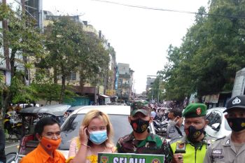 Polisi Operasi Yustisi di tiga lokasi keramaian
