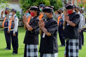 Apel pengamanan Isra Miraj dan Nyepi