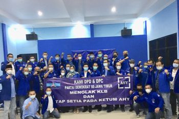DPD-DPC Demokrat se-Jatim ikrar setia kepada AHY