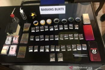 Polisi tangkap pengedar sabu asal Kendari