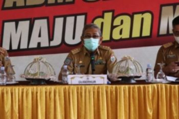 Gubernur Sulbar  Ali Baal Masdar minta OPD berinovasi antisipasi bencana
