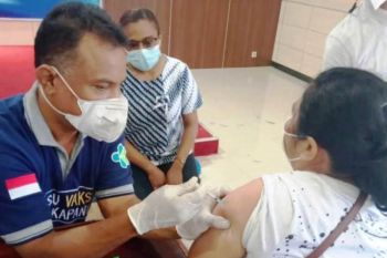 Vaksinasi COVID-19 Wartawan Kota Jayapura