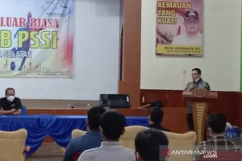 Bupati Bangka Selatan buka kongres luar biasa PSSI