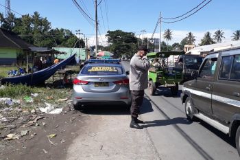 Polsek Batukliang genjot penerapan prokes di pasar